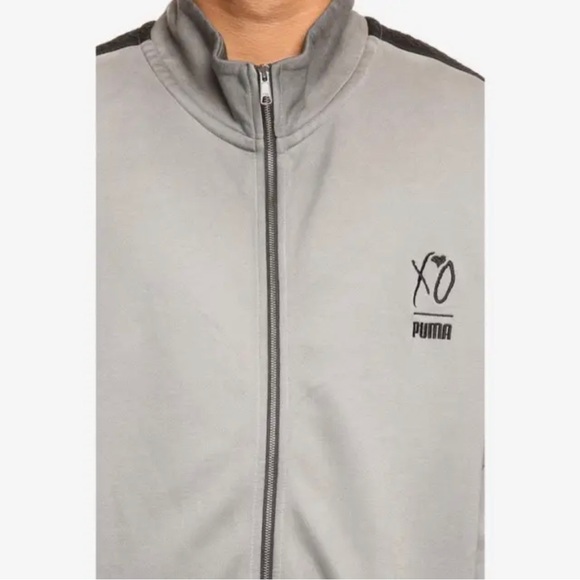 THE WEEKND XO PUMA X WASHED TRACK TOP IN ASHPALT LARGE - Picture 1 of 14